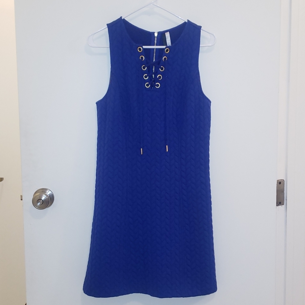 Kensie lace up dress